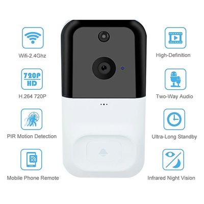 Real Door 166 Degree 250g Smart Wireless Doorbell camera