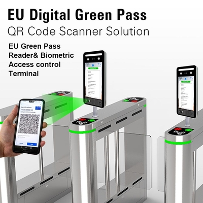 EU Access QR Code Reader Face Access Control Control with Certificates App C19