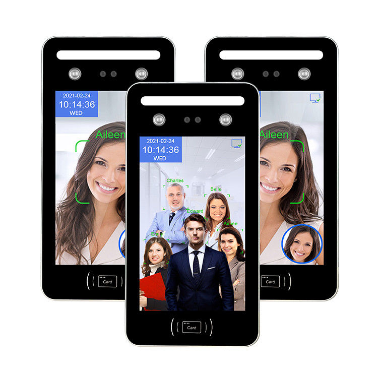 AI Visible Light WDR Dynamic Face Recognition Face System 8 inch touch touch screen