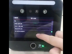 Turnstile With Face Recognition Access Control QR Code Reader