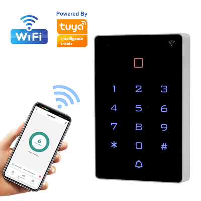 کارت خوان کنترل دسترسی به کارت RFID ضد آب IP65 Tuya APP BLT WIFI Wireless Access