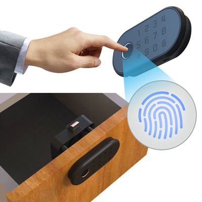 قفل هوشمند الکتریکی Tuya کارت RFID رمز عبور اثر انگشت بیومتریک برای کشو کابینت