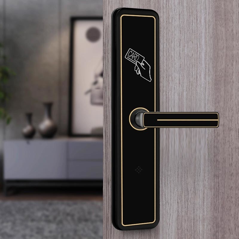 سیستم قفل درب کارت RFID هوشمند هتل T5557 / سیستم قفل کلید کارتی M1