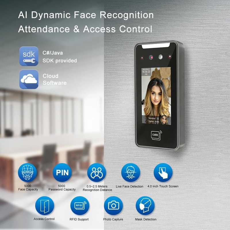 دستگاه حضور و غیاب بیومتریک رایگان Timmy با API Rfid Card Reader