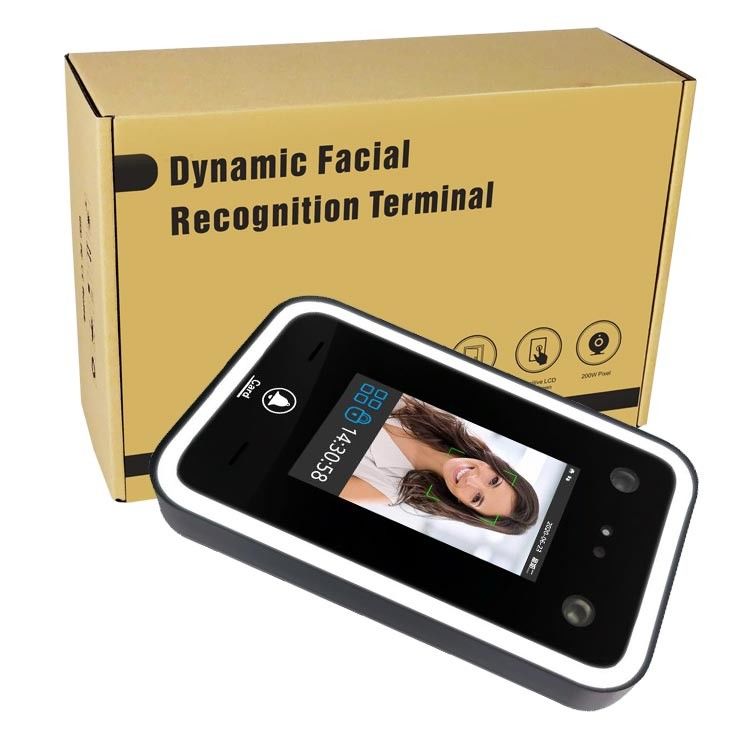 RoHS سیستم کنترل دسترسی تشخیص چهره با صفحه لمسی 4.3 اینچی