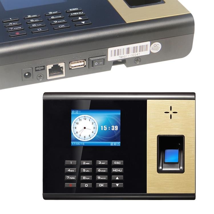 سیم کارت GPRS 2.8 اینچی Thumbprint سیستم حضور و غیاب زمان