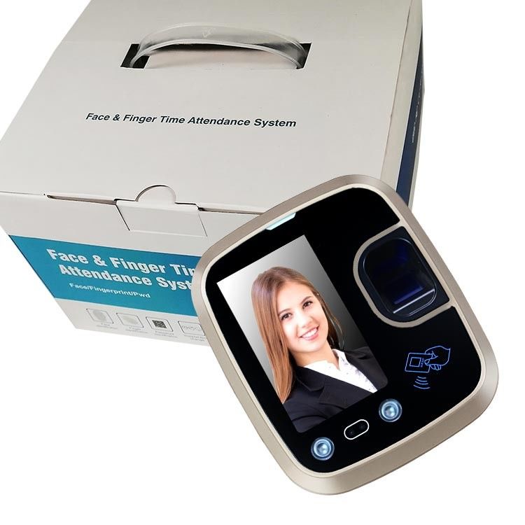صفحه لمسی RFID 4.3 اینچ سیستم تشخیص چهره بیومتریک