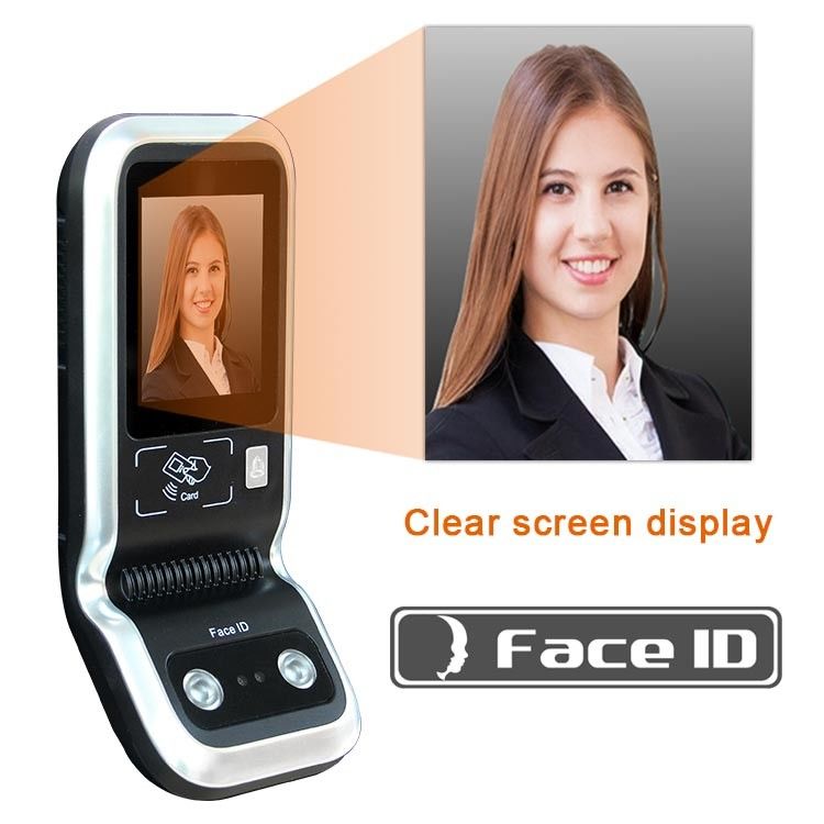 1000 کارت RFID رایگان 2.8 اینچ سیستم دسترسی درب تشخیص چهره