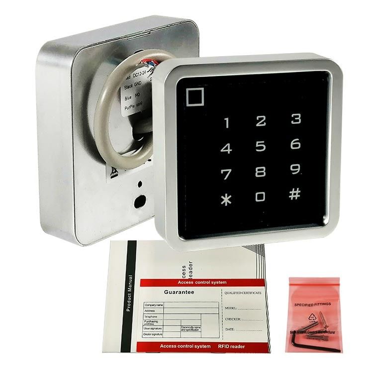 کارت خوان 125KHz PIN NFC 20mm RFID کارت کنترل دسترسی دسترسی