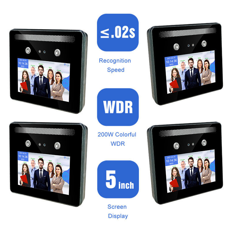 Websocket Face Attendance Machine POE Powered Attendance Door Control Door