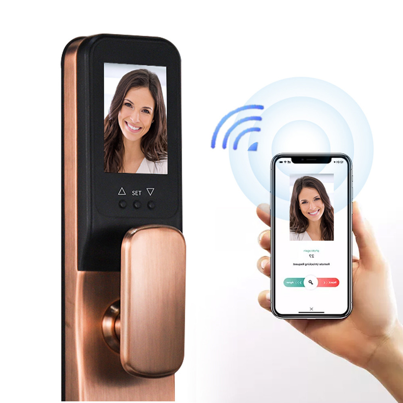 قفل هوشمند Wifi Tuya قفل درب تشخیص چهره کنترل دسترسی سه بعدی
