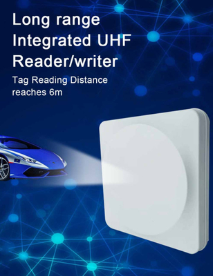 1 - 6 Mertes Long Range UHF Reader Writer RFID کارت دسترسی کنترل پشتیبانی SDK رایگان