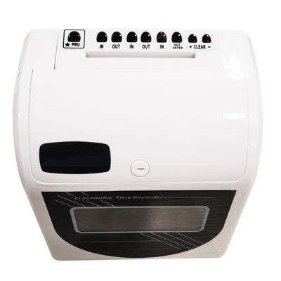 حضور و غیاب کارمندان دستگاه ثبت زمان دیجیتال رومیزی دستگاه پانچ خودکار زمان