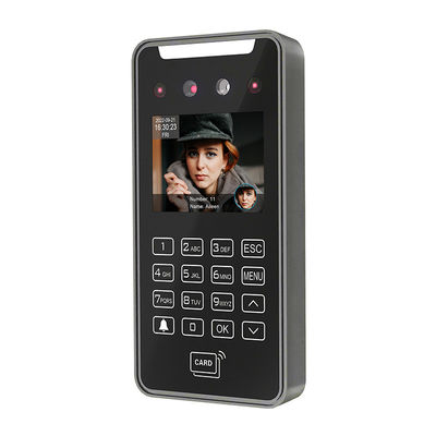 2.8" سیستم کنترل دسترسی تشخیص چهره نظارت در زمان واقعی