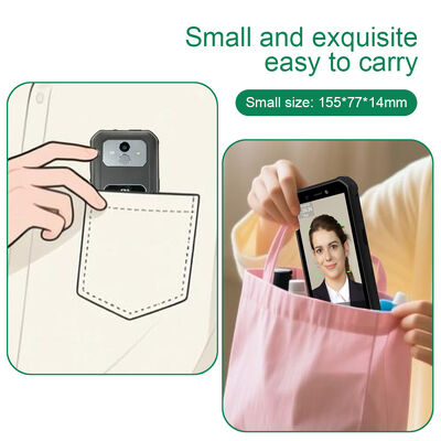 دستگاه تشخیص چهره اندروید قابل حمل 4G برای حضور و غیاب کارمندان در فضای باز