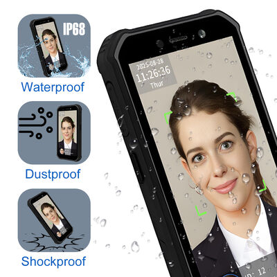 سیستم حضور در زمان قابل حمل ترمینال تشخیص چهره بیومتریک اندروید