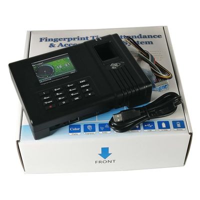 ضبط کننده حضور زمان اثر انگشت شبکه پانچ 2.8 اینچ