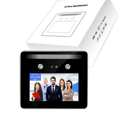 WDR IPS HD دستگاه حضور و غیاب تشخیص چهره ضبط نور زمان قابل مشاهده