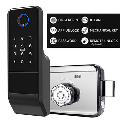 اثر انگشت صفحه اصلی انگشت Tuya Smart Lock APP Door Lock Remote Control
