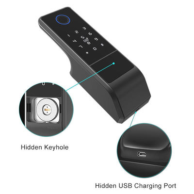 Smart Tuya Wifi Lock Mobile Control اثر انگشت RFID قفل صفحه ای تخت باز