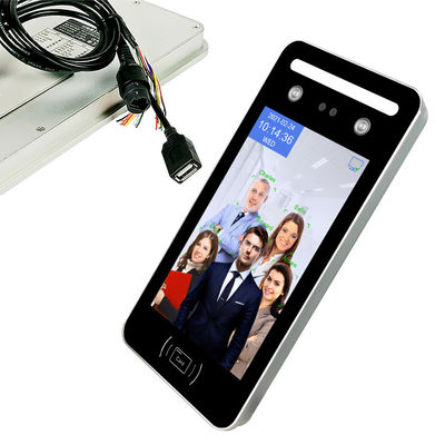 سیستم کنترل دسترسی تشخیص چهره 8 اینچ با کارت RFID بی سیم Wifi