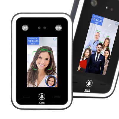 کنترل دسترسی دسترسی به زمان حضور QR کد دستگاه بیومتریک 4.3 اینچی