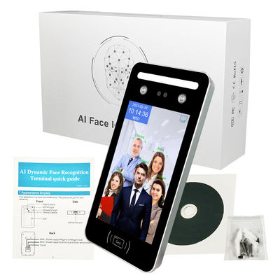 دستگاه کنترل حضور بیومتریک هوش مصنوعی WIFI SDK کنترل دسترسی برای تورنستیل