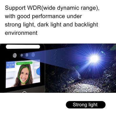 تشخیص درجه حرارت دستگاه حضور و غیاب دستگاه کارمند