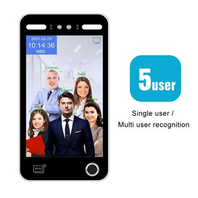 سیستم کنترل دسترسی تشخیص چهره با هوش مصنوعی اثر انگشت بیومتریک برای حضور و غیاب