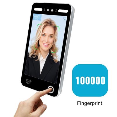 Web Biometric Facial Reader Smart Access Control 10.1 اینچ لینوکس 3.1