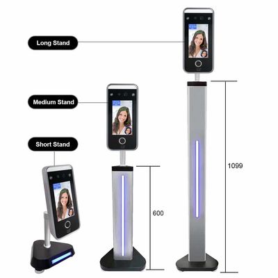 تشخیص اثر انگشت TCP WDR دستگاه حضور و غیاب زمان 2.5 متری