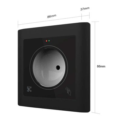 Wiegand 26 34 Access Control Card Reader برای نزدیکی کد QR کارت NFC